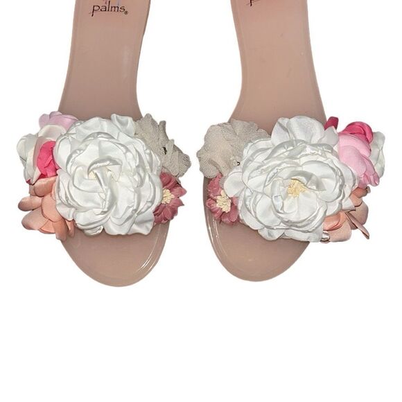 Palms Pink Rubber Sandals(Size 8-9) - Picture 5 of 7